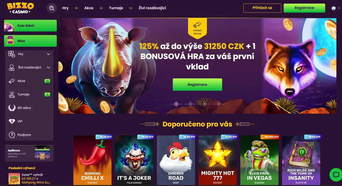 Jak provést první Bizzo Casino přihlášení a začít vyhrávat?